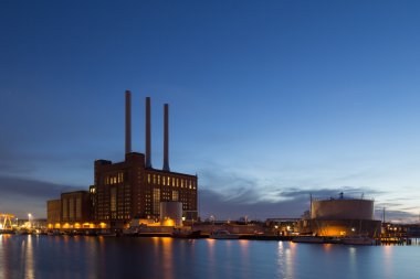 Svanemolle santral Kopenhag, Danimarka