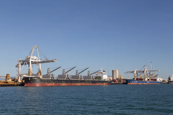 Container terminal em Townsville, Austrália — Fotografia de Stock