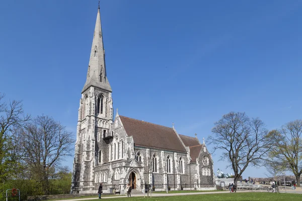 Kerk van St. Alban in Kopenhagen, Denemarken — Stockfoto