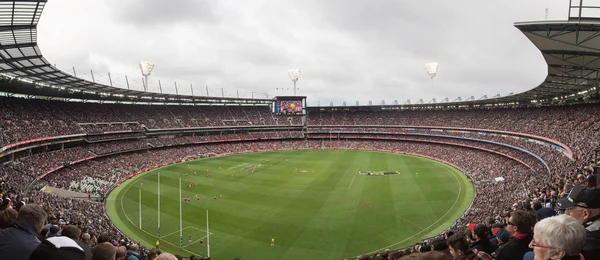 Panoramic view of Melbourne Cricket Ground on ANZAC Day 2015 — Stock Photo, Image