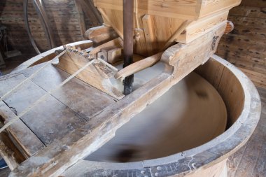 Millstone tarihi Danimarka yel değirmeni içinde hareket