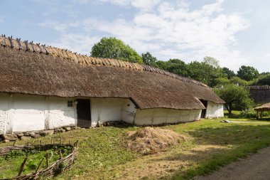 Eski Danimarka çiftlik evi