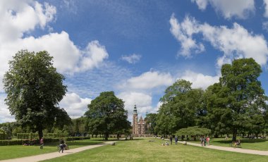 Rosenborg Kalesi ve Kings Bahçe Kopenhag