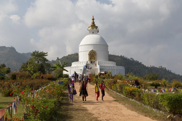 Dünya Barış Pagoda Pokhara, Nepal