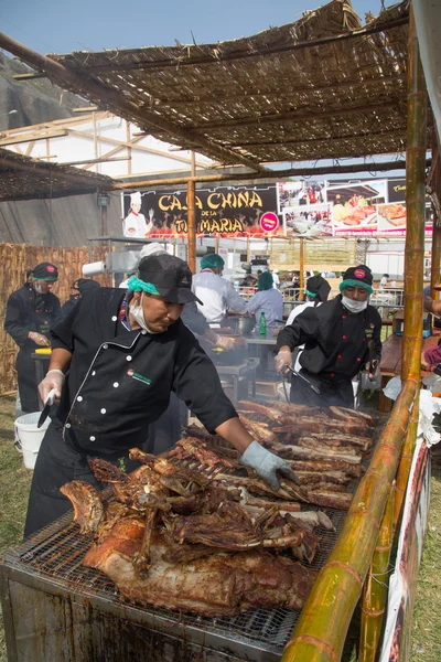 Mistura Food Festival 2015 i Lima, Peru - Stock-foto