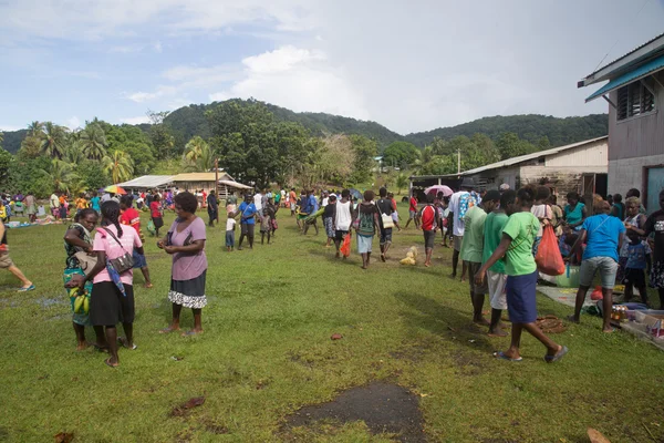 Solomon Islands lokaler Markt — Stockfoto