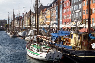 Kopenhag, Danimarka 'da Nyhavn Limanı