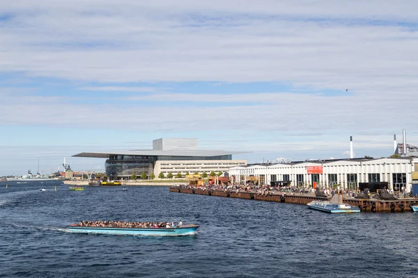 Kopenhagen Harbor View — Stockfoto