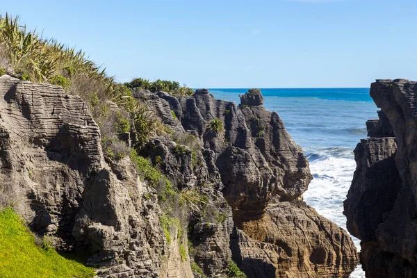 Crêpes Punakaiki en Nouvelle-Zélande — Photo