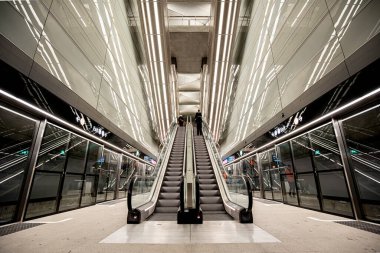 Kopenhag Metro İstasyonu