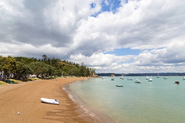 Praia em Russell, Nova Zelândia — Fotografia de Stock