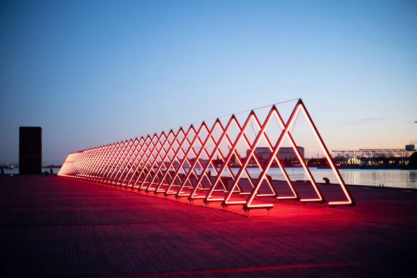 La Ola en la Plaza Ofelia de Copenhague — Foto de Stock