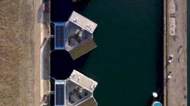 Kentsel Rigger Kopenhag 'da yüzen daireler