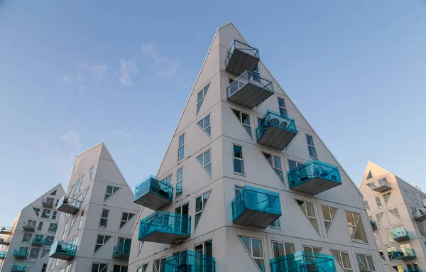 Modern residential building Iceberg in Aarhus, Denmark — Stock Photo, Image