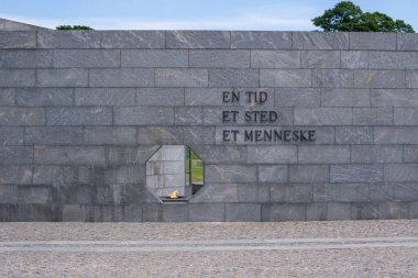 Kopenhag 'daki Kastellet Kalesi' ndeki Anıt
