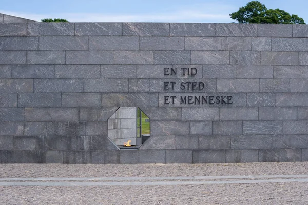 Denkmal auf der Festung Kastellet in Kopenhagen — Stockfoto