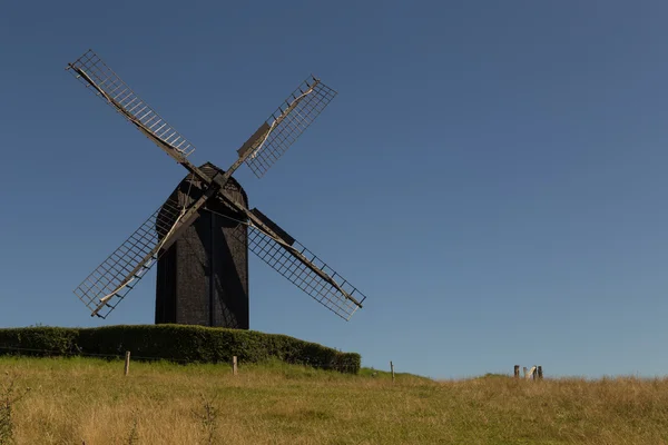 Zabytkowy wiatrak duński — Zdjęcie stockowe