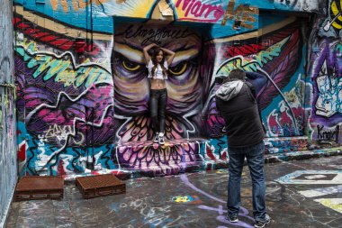 Graffiti fotoğraf çekimi