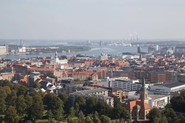 Vue depuis la tour Aalborg — Photo