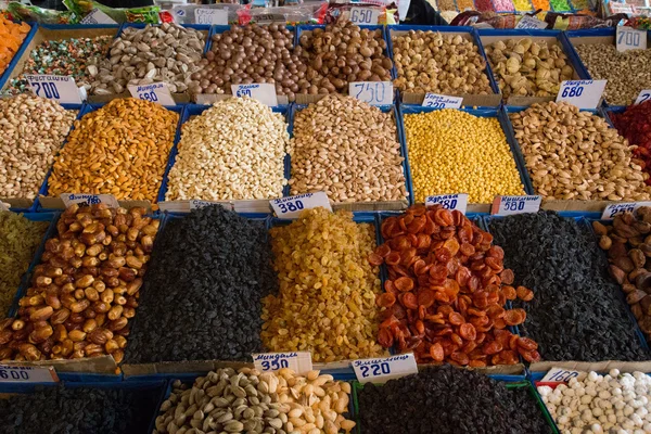 Dried fruits at Osh Bazar