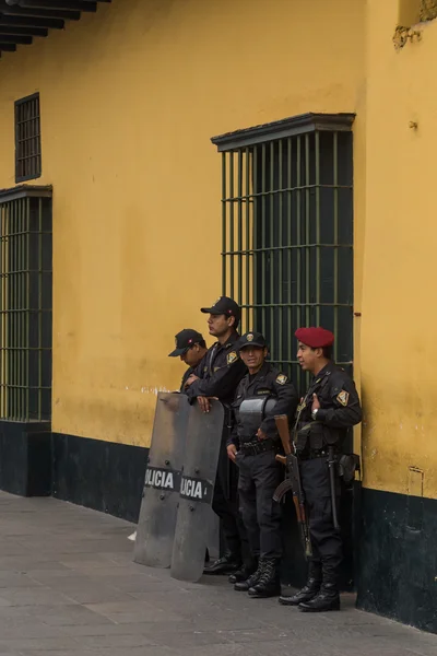 Polizia di Lima — Foto Stock