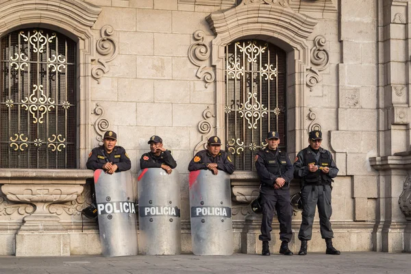 Polizia di Lima — Foto Stock