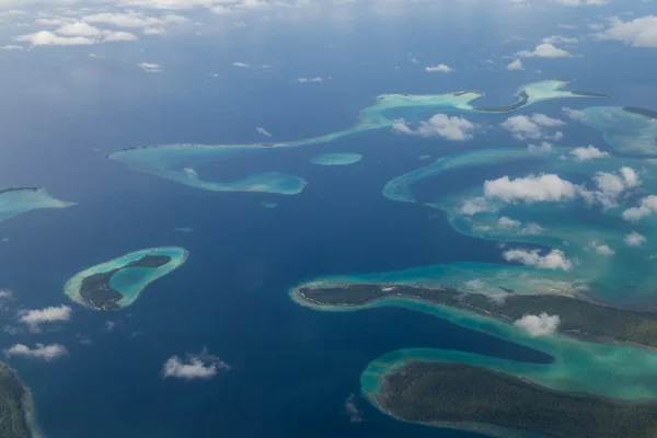 Luchtfoto van de Salomonseilanden — Stockfoto