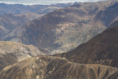 colca canyon görünümü