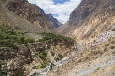 colca canyon görünümü