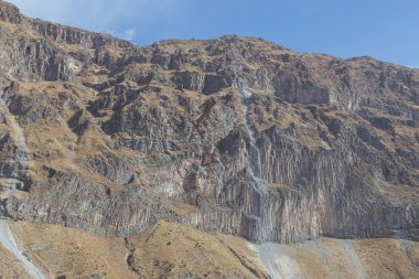 Colca Kanyon kaya oluşumu