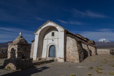 Küçük kilise Sajama Milli Parkı, Bolivya