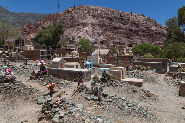 Hřbitov v Purmamarca, Argentina — Stock fotografie