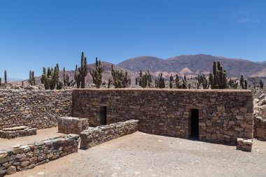 Pucara'ya de Tilcara kilisede