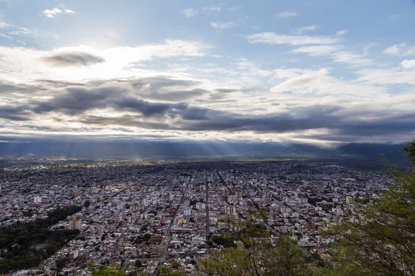 Άποψη της Σάλτα από San Bernardo — Φωτογραφία Αρχείου