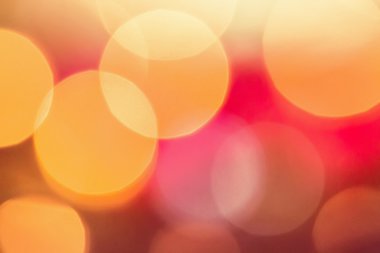 Noel bulanık ışıkları - arka plan bokeh.