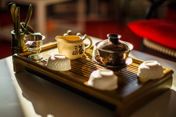 Set Tea Ceremony — Stock Photo, Image