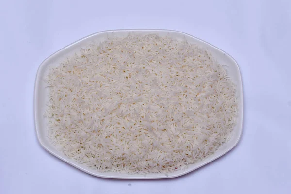 Top View Rice Dish — Stock Photo, Image