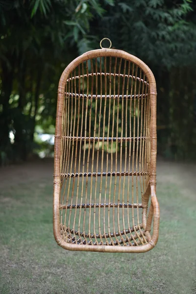 Wooden Swing Porch — Stock Photo, Image