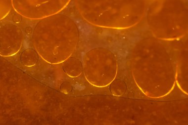 yağ ve su soyut arkaplan yumuşak odak