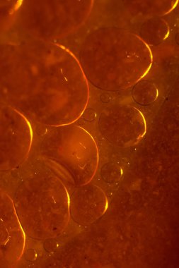 yağ ve su soyut arkaplan yumuşak odak