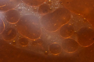 yağ ve su soyut arkaplan yumuşak odak