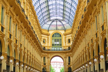 Galeri Vittorio Emanuele II, Milan, İtalya
