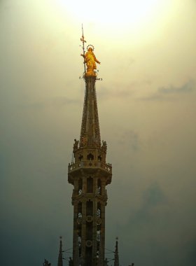Duomo Milan, İtalya'nın ünlü 