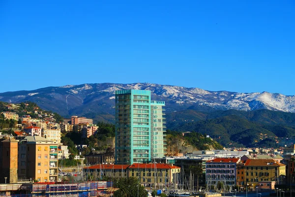 Weergave van Savona, Liguria, Italië — Stockfoto