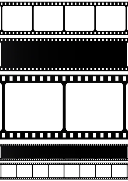 Película tira vector conjunto . — Vector de stock