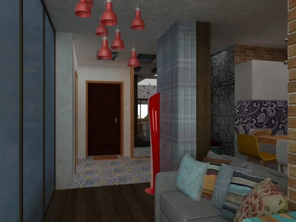 Modern ortak düz iç