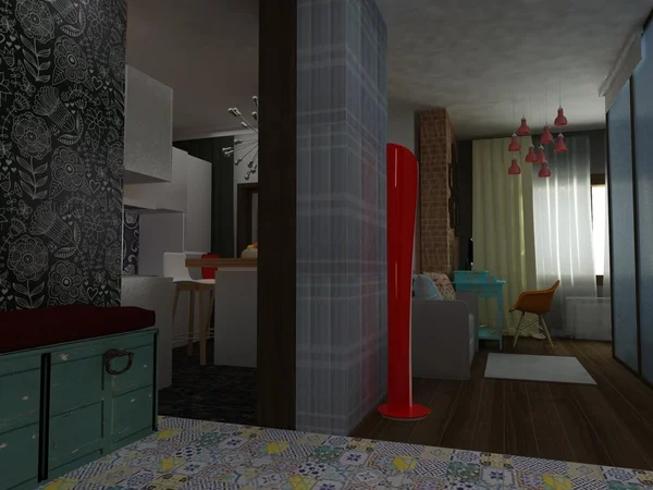 Modern ortak düz iç