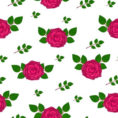 Pembe Gül ile Dikişsiz desen kumaş projeleri veya hurda rezervasyon için tasarım öğeleri oluşturmak için kullanın.