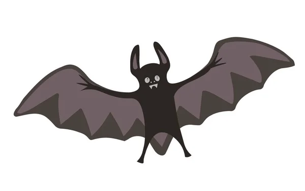 Siluetas Murciélago Ilustración Vectorial Halloween Ilustración Para Fondos Fondos Pantalla — Vector de stock