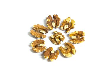 Ceviz tohumu, fındık yarım şeklinde kırık